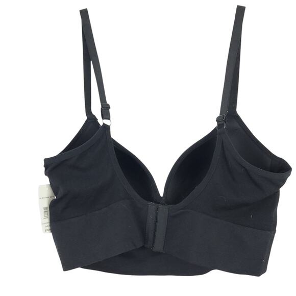 New Dip Wireless Bra 2X Black, Adjustable Straps - Picture 2 of 3
